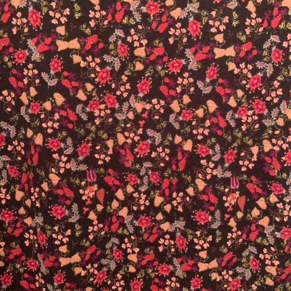 LuLaRoe Nicole Mid-Length Floral Dress - Picture 5 of 5